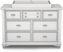 Hilton Head White Dresser with Changing Topper and Pad