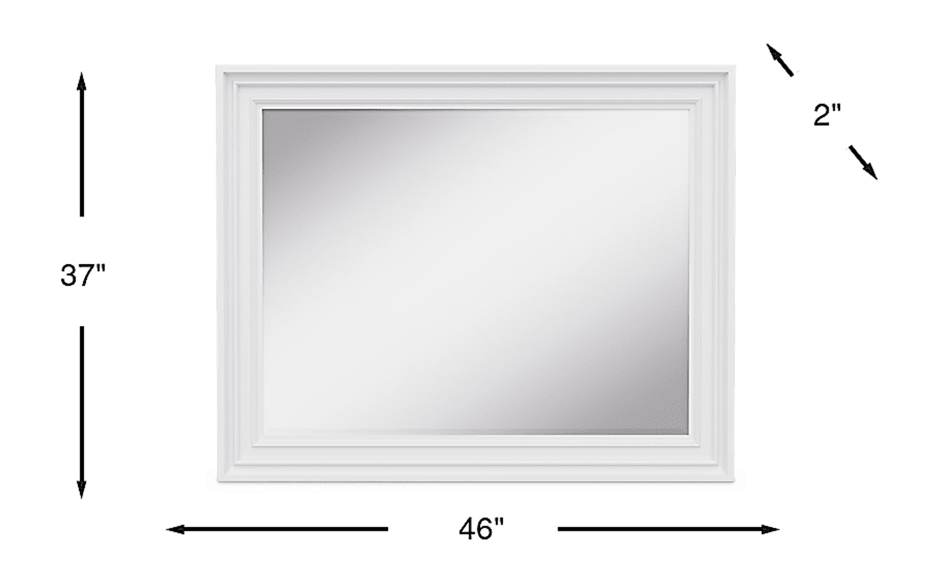 Dimension Image. Please refer to the Dimension Tab on this page for dimension details.