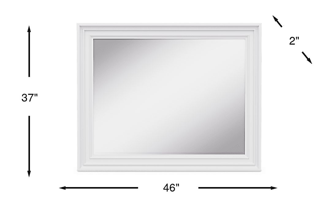 Hilton Head White Mirror