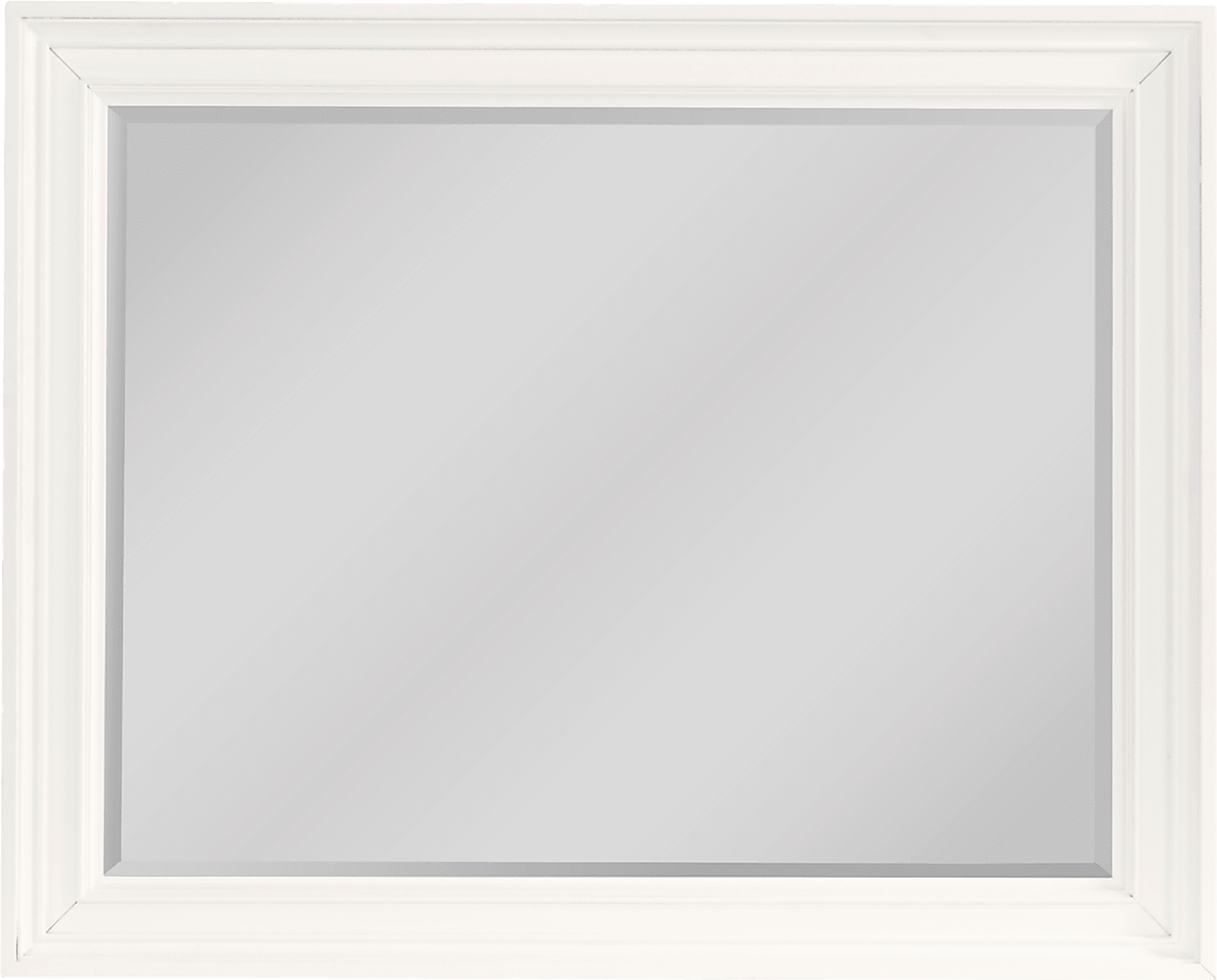 white mirror