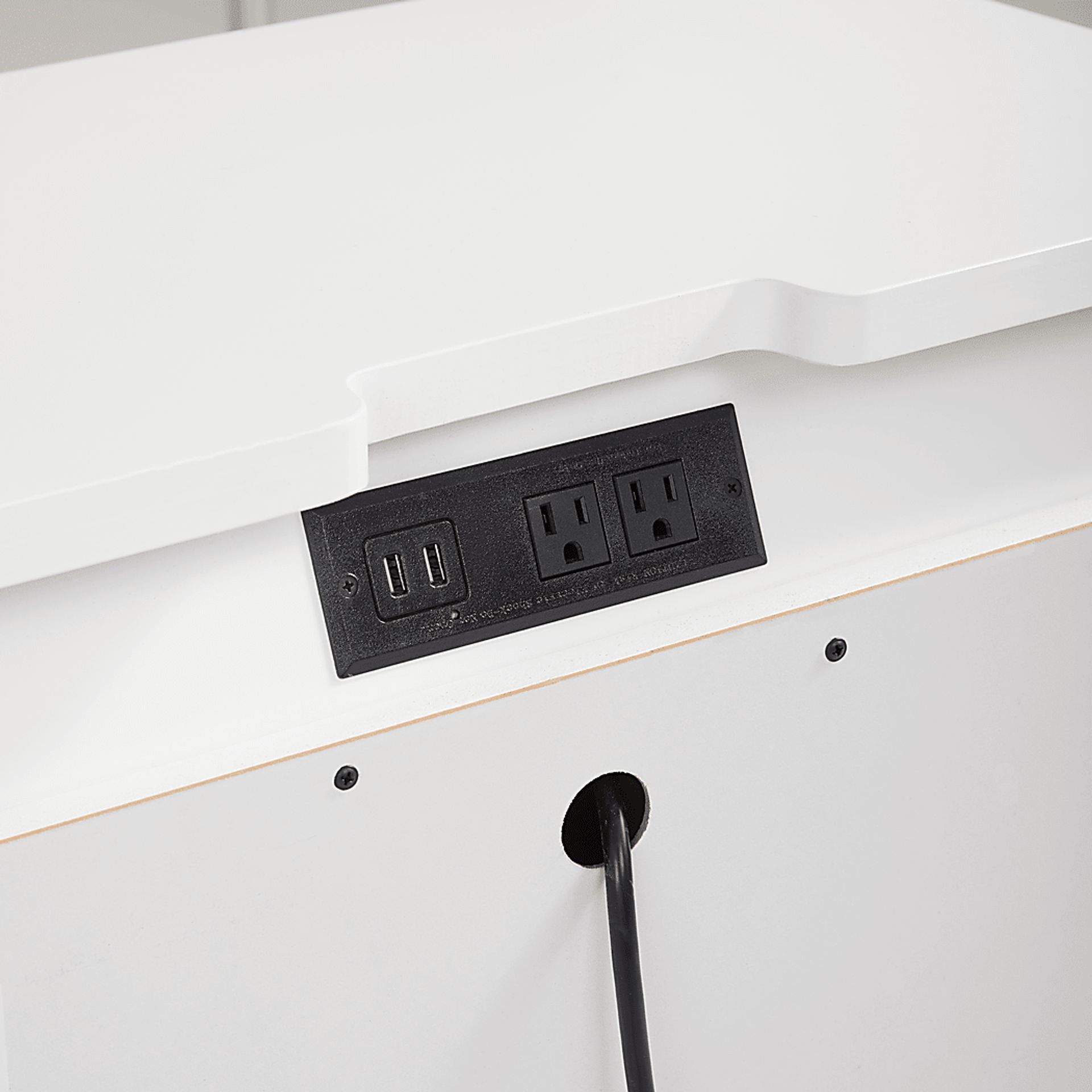 Hilton Head White Nightstand - Image 2