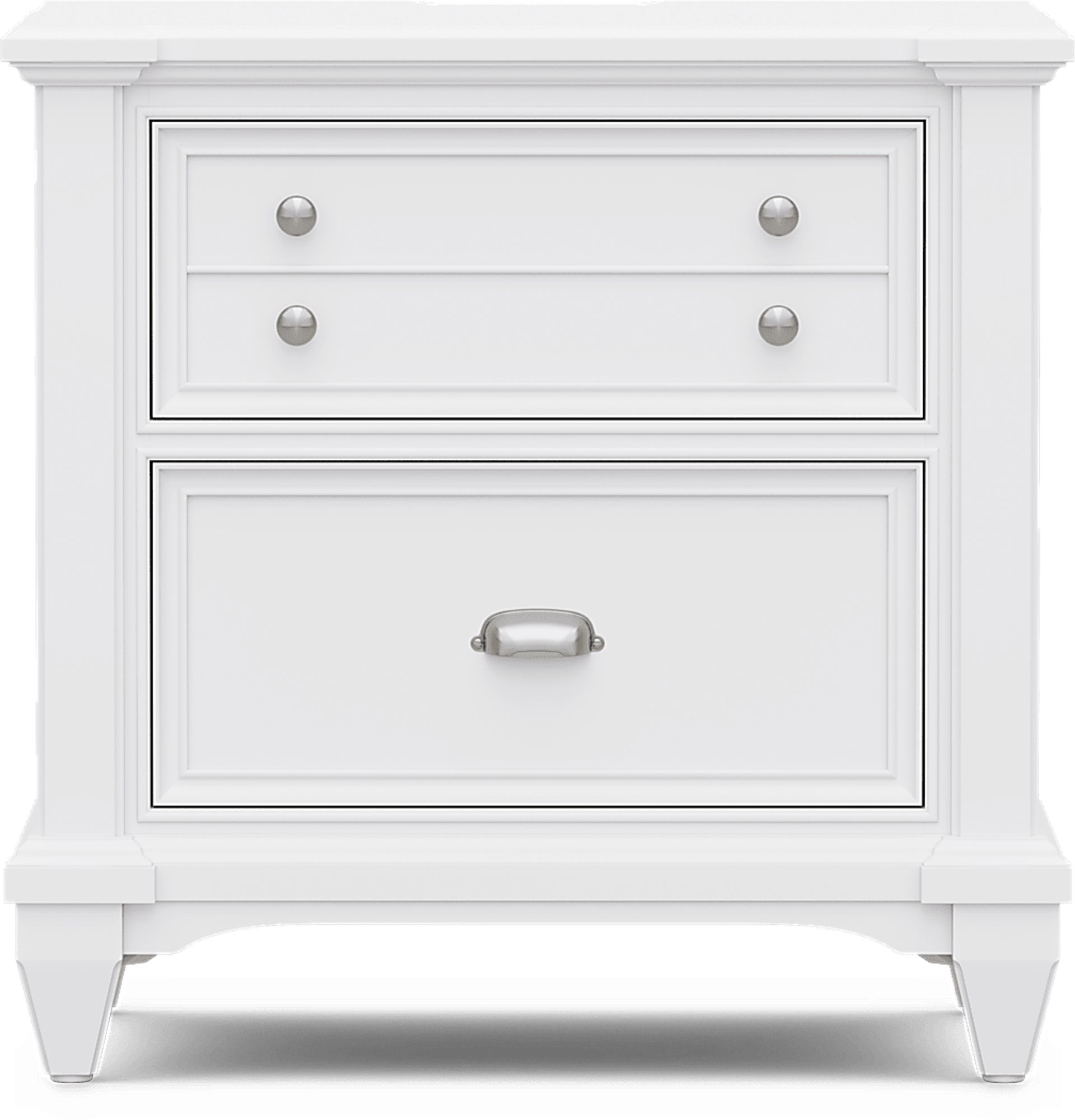 Hilton Head White Nightstand - Image 1