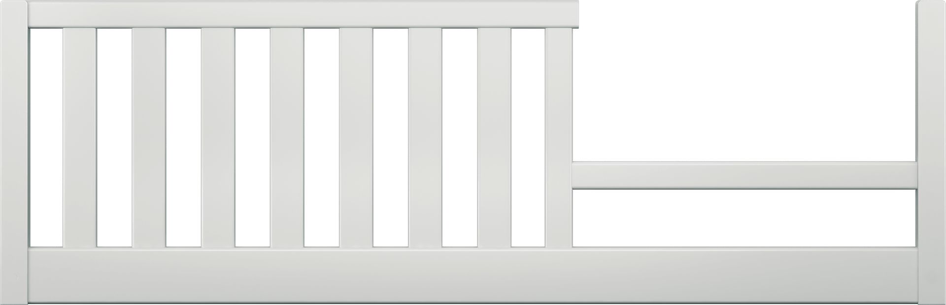 Hilton Head White 5 Pc Nursery with Toddler Rails - Image 9