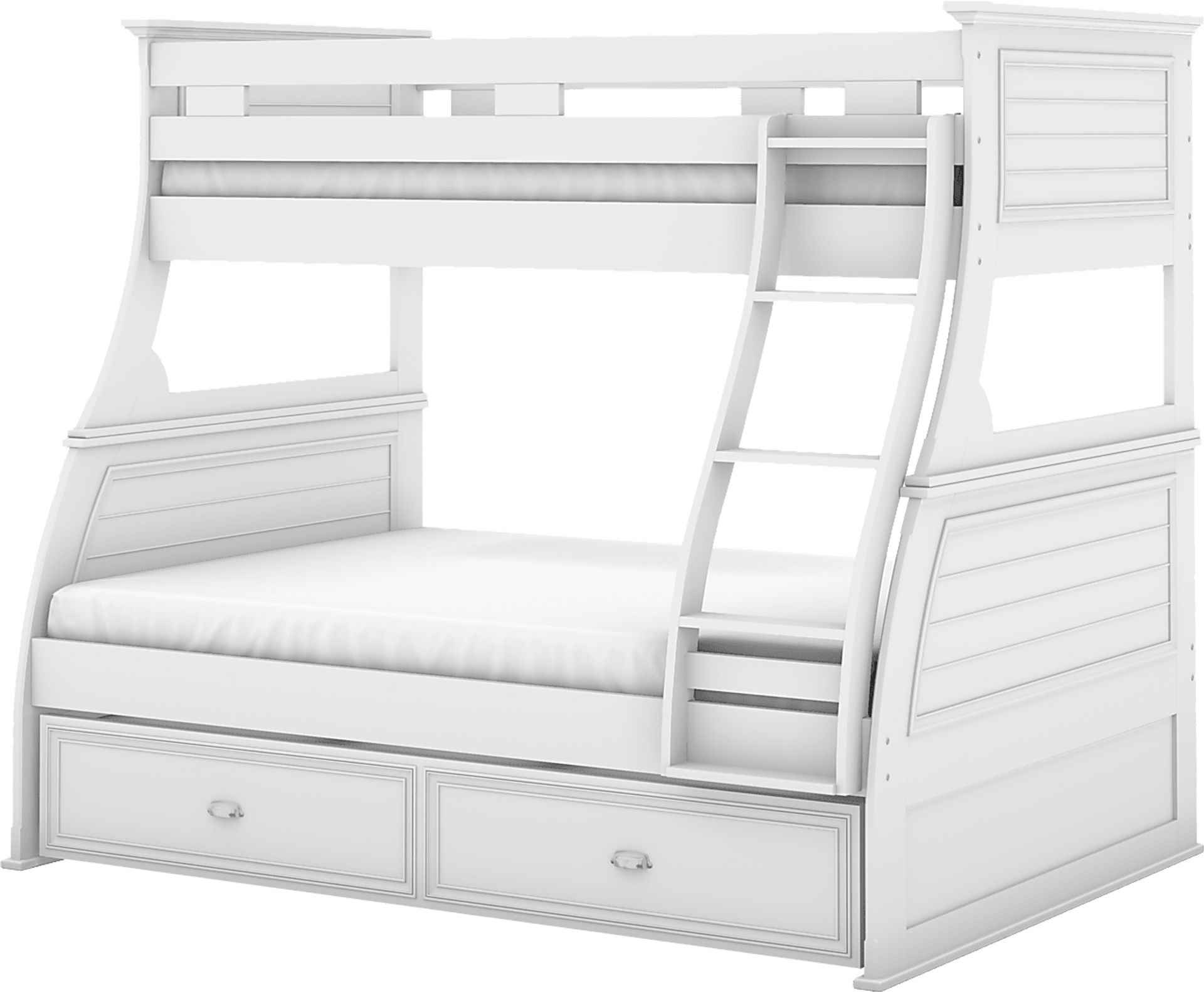 Hilton Head White Twin/Full Bunk - Image 4