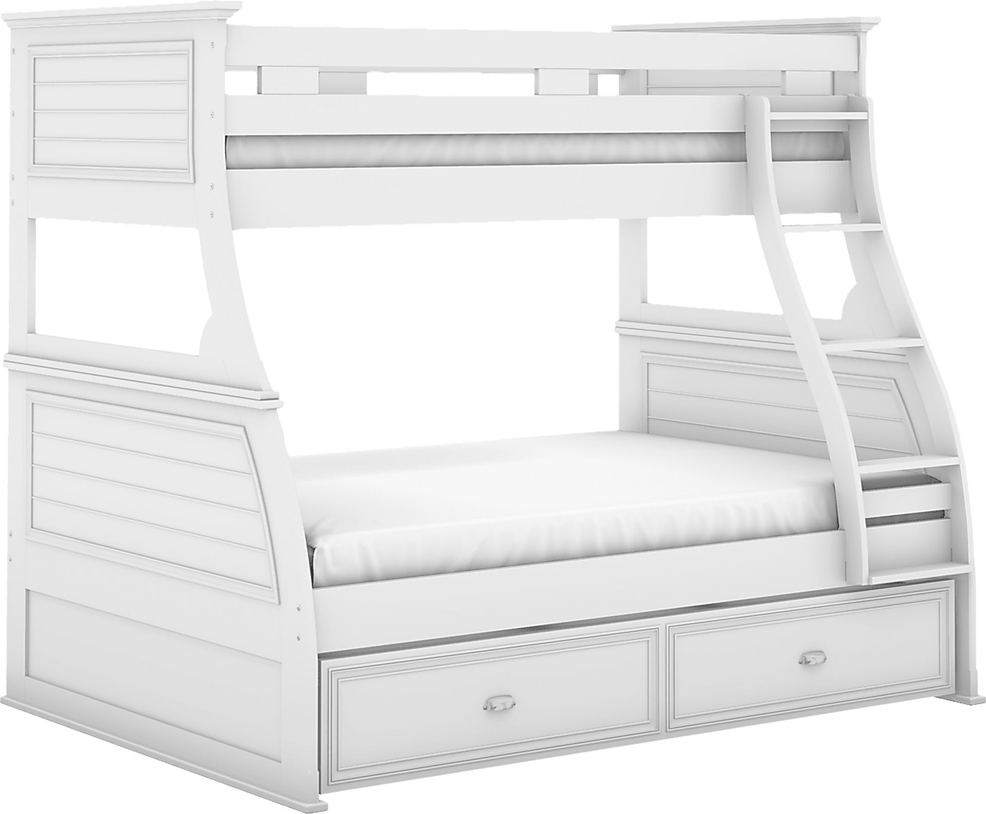 Hilton Head White Twin/Full Bunk - Image 5