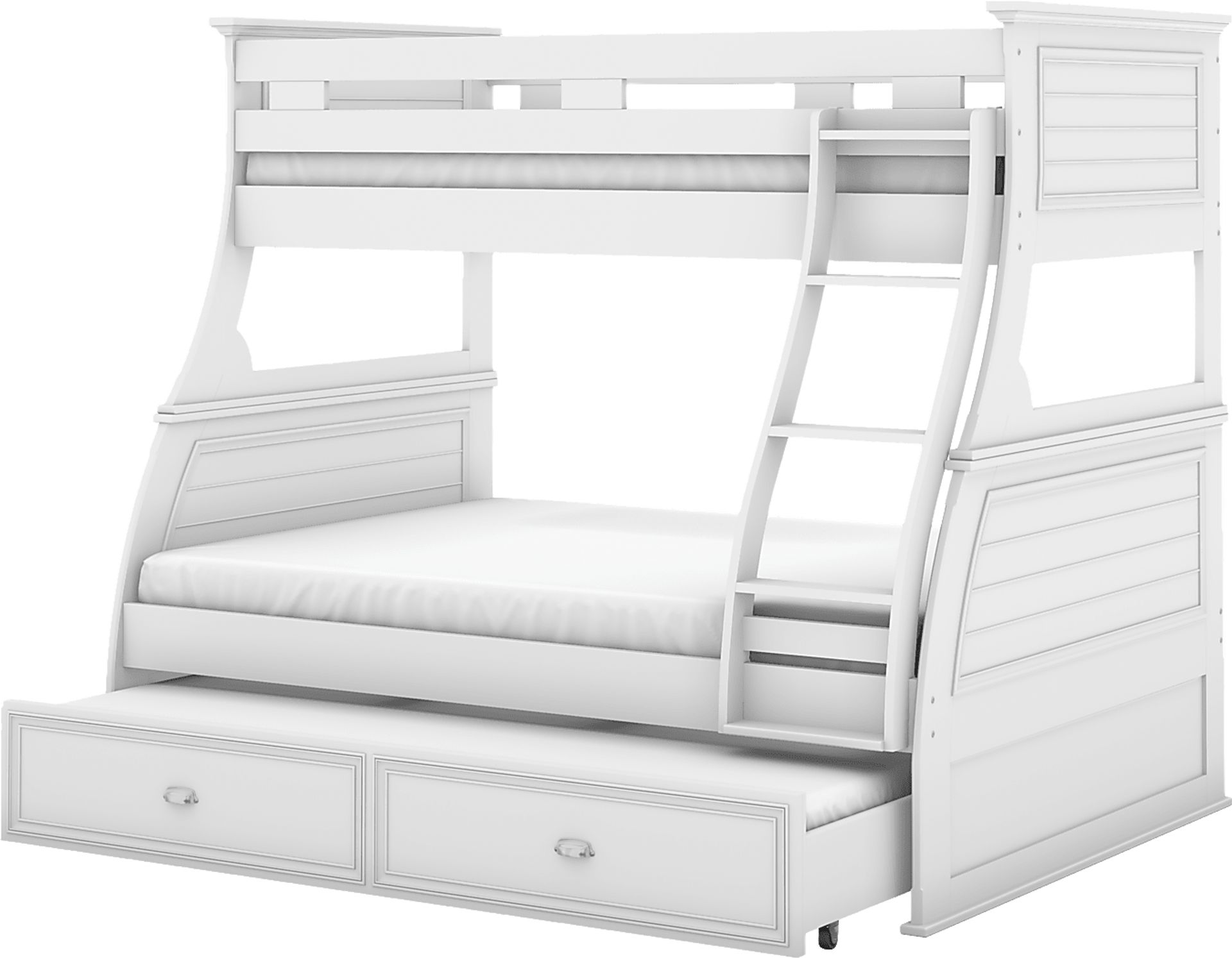 Hilton Head White Twin/Full Bunk - Image 6