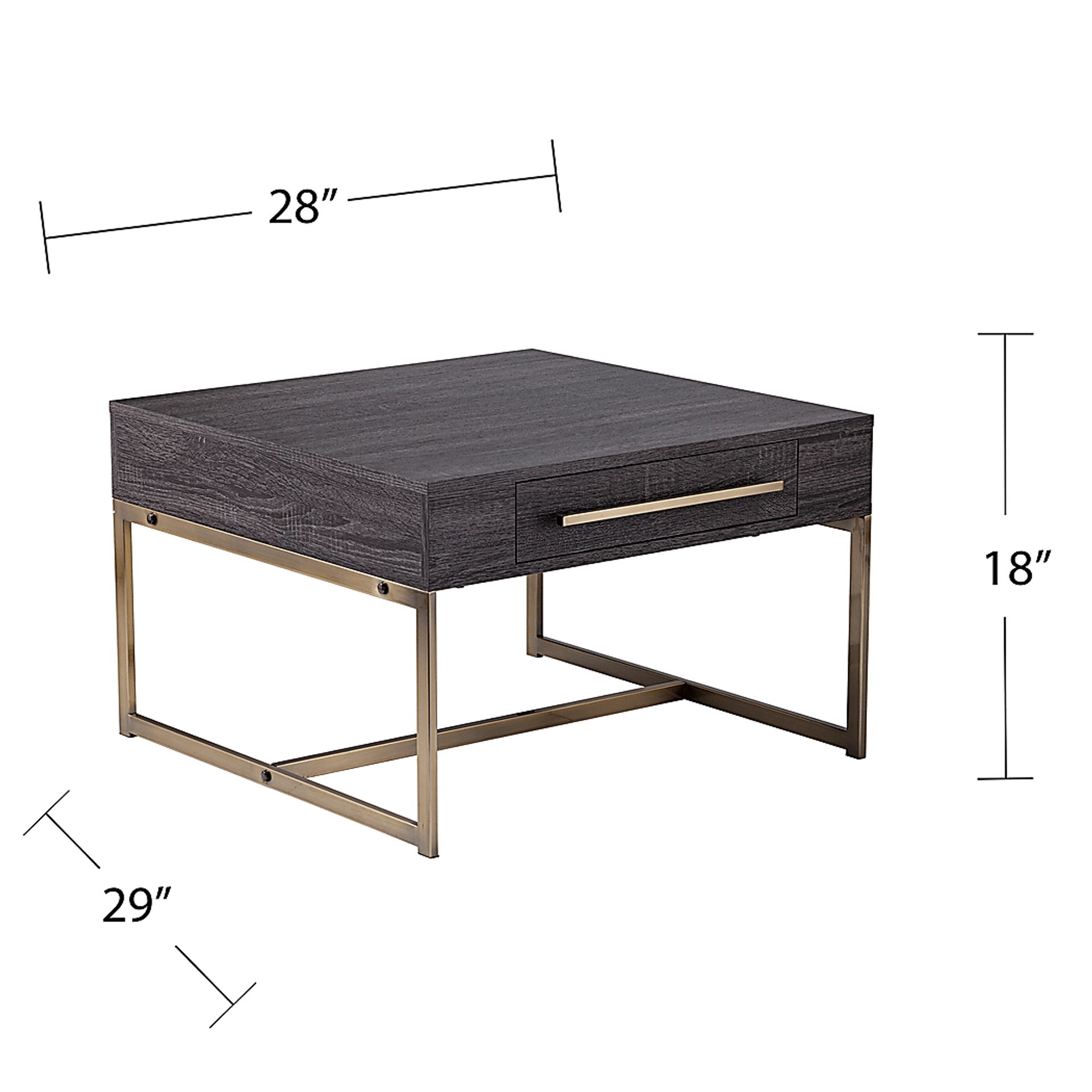 Hilwill Black Cocktail Table - Image 5