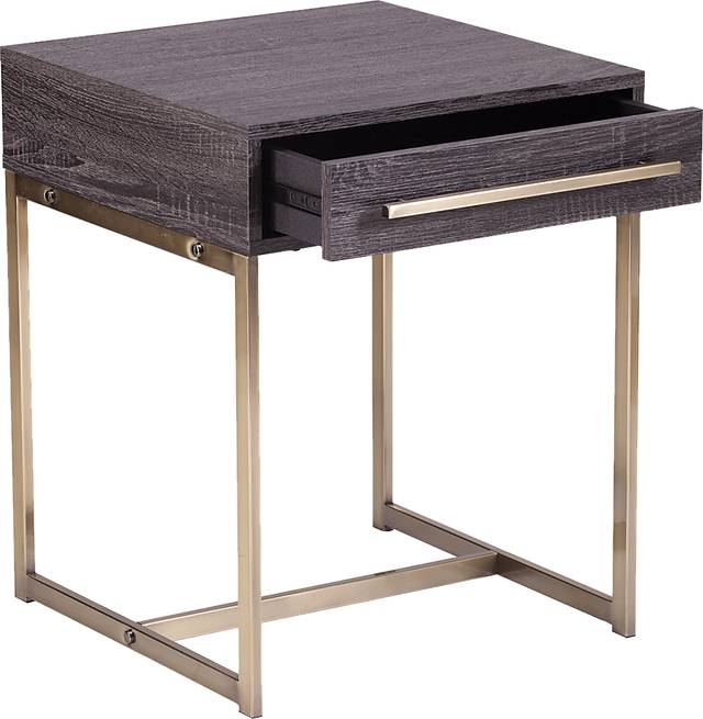 Hilwill Black End Table - Thumbnail - Image 2