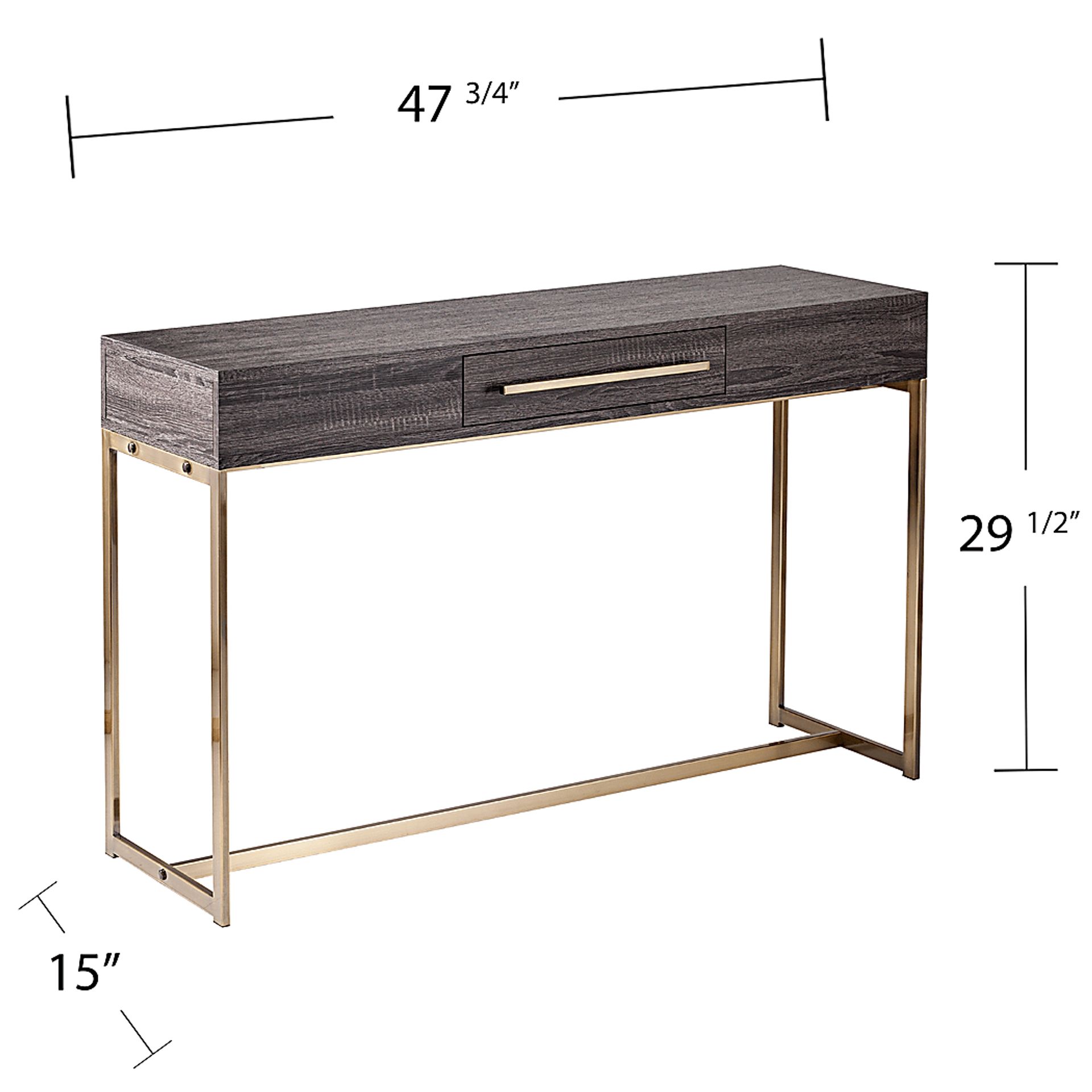 Hilwill Black Sofa Table - Image 5