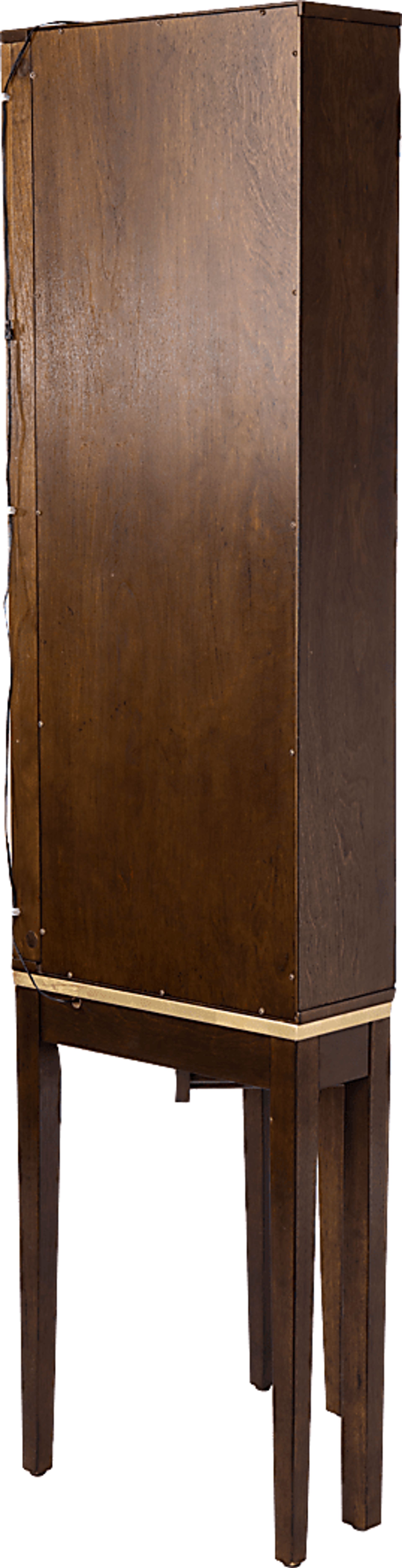 Hilwin Brown Bar Cabinet - Image 3