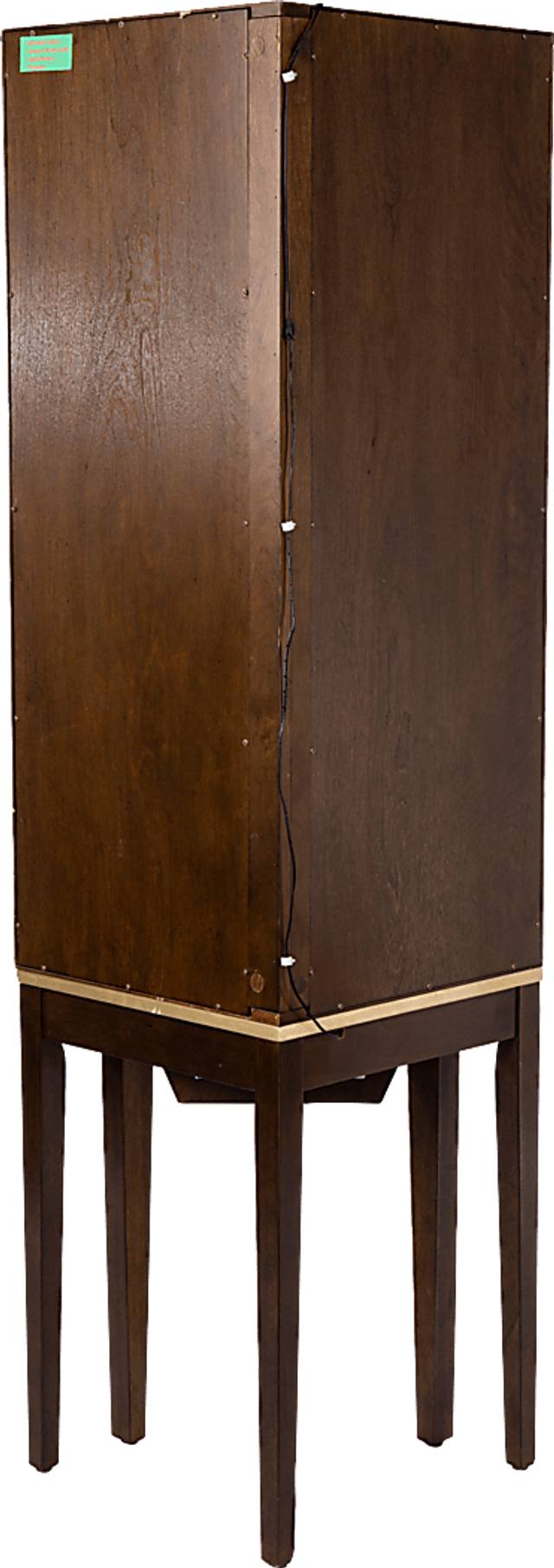 Hilwin Brown Bar Cabinet - Thumbnail - Image 4