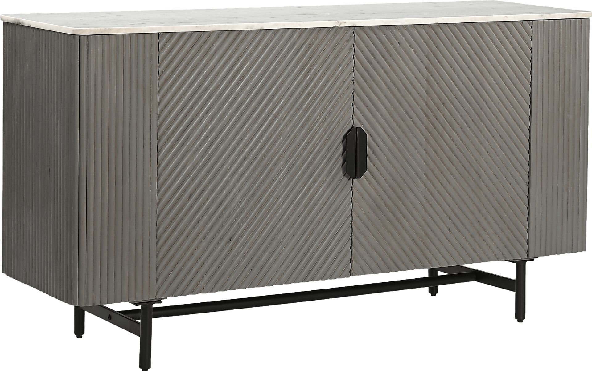 Hilyave Gray Credenza - Image 1