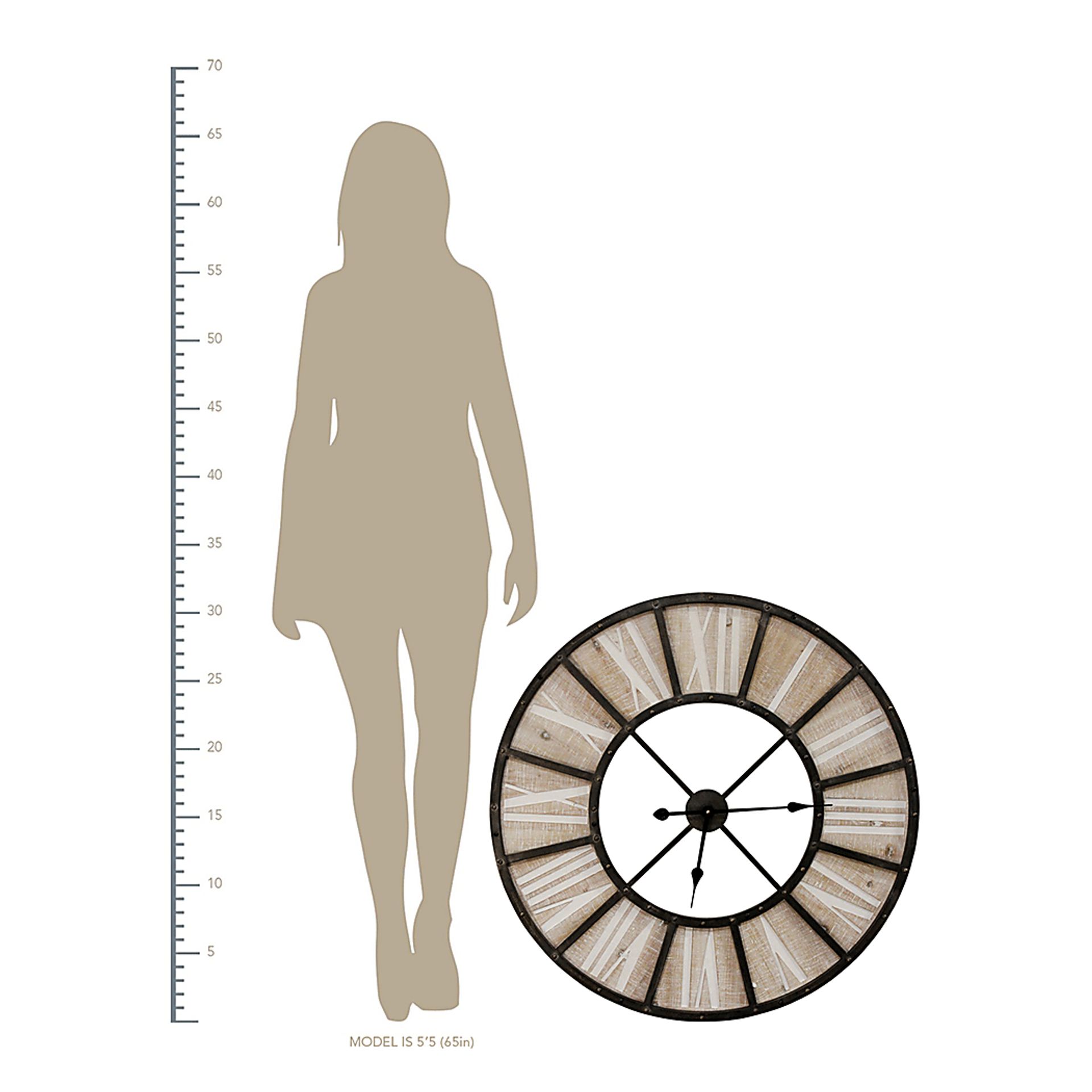 Himson Brown Clock - Image 2