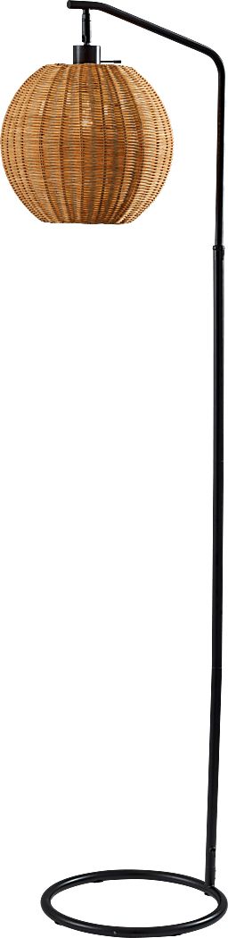 Hindle Valley Black Floor Lamp