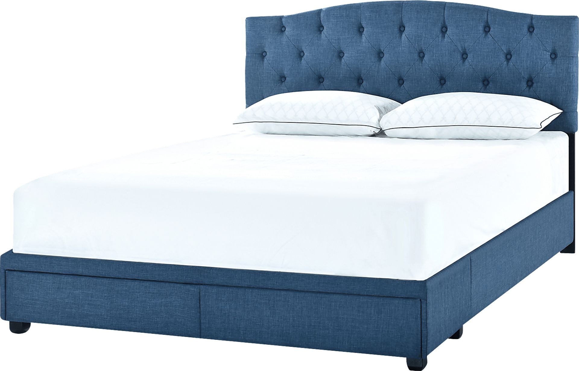 Hinesville Blue Queen Bed - Image 3
