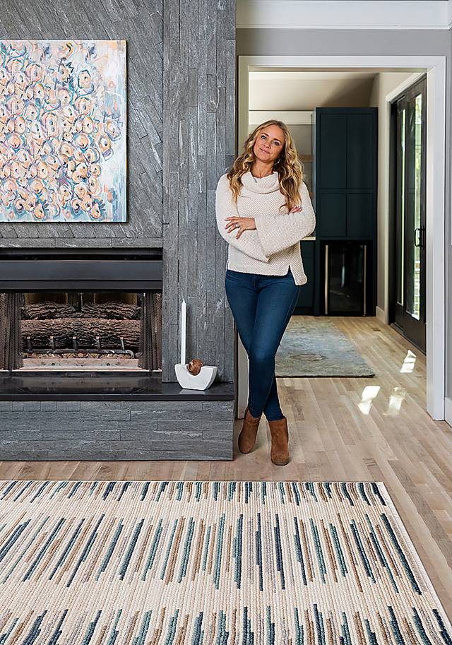 Hingram Denim 7'10 x 10'1 Rug - Thumbnail - Image 3