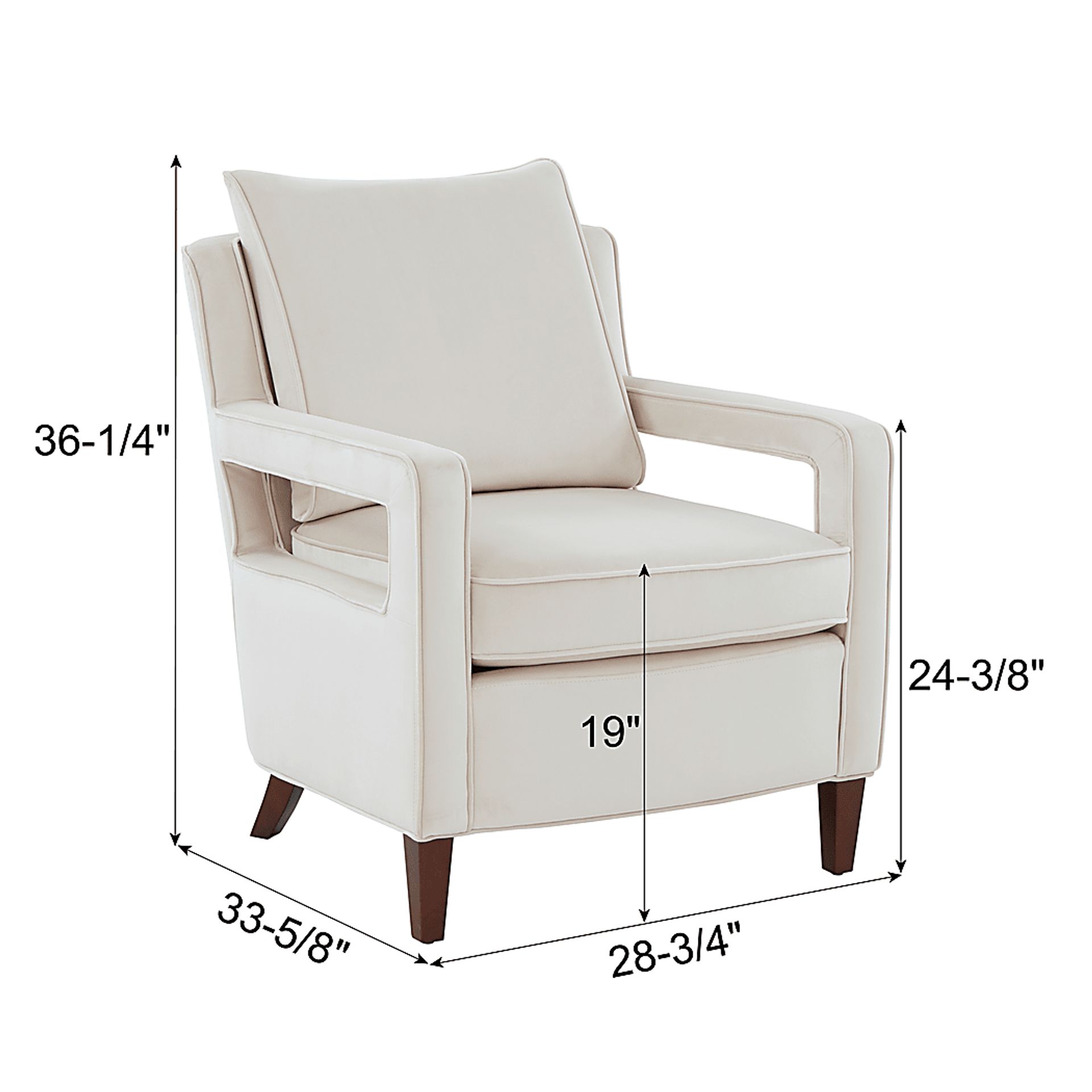 Hinkel Beige Accent Chair - Image 10