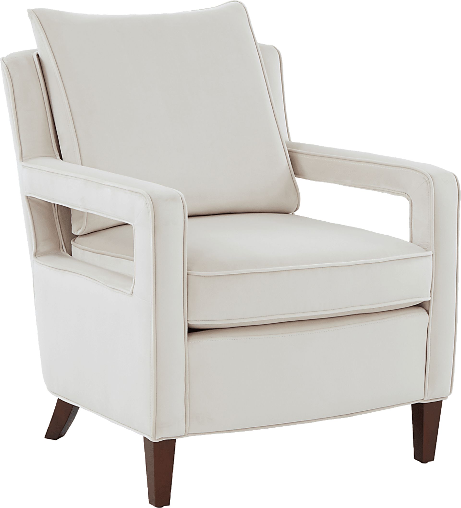 Hinkel Beige Accent Chair - Image 1