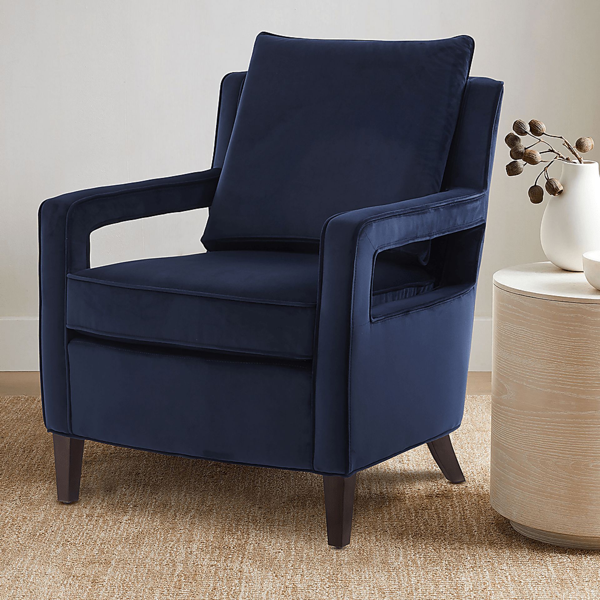 Hinkel Blue Accent Chair - Image 2
