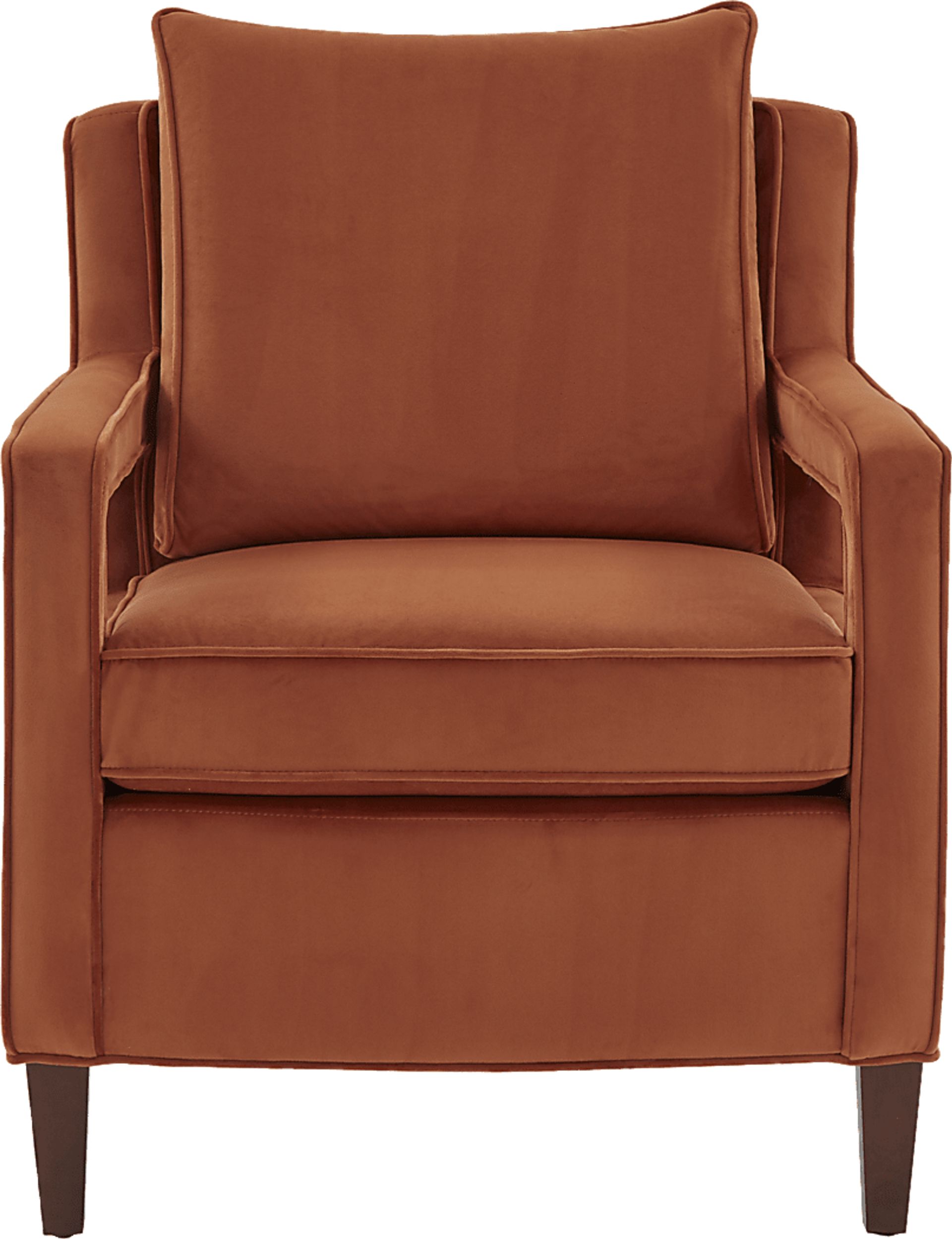 Hinkel Orange Accent Chair - Image 11