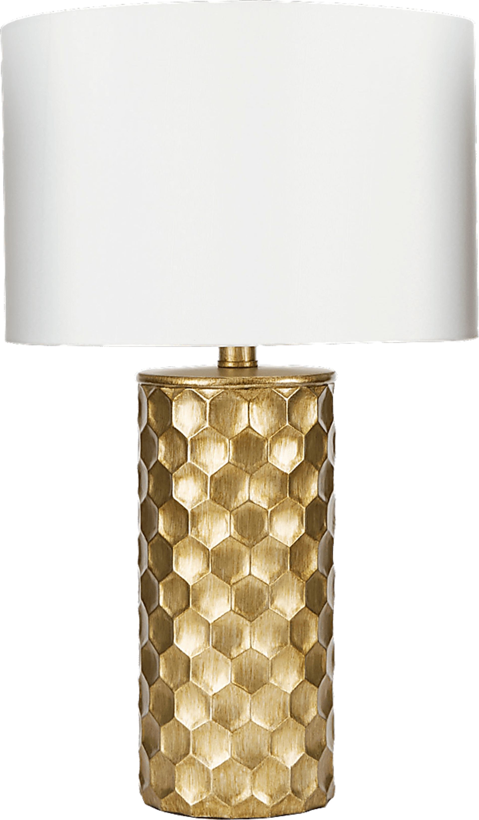Hinkson Gold Lamp - Image 1