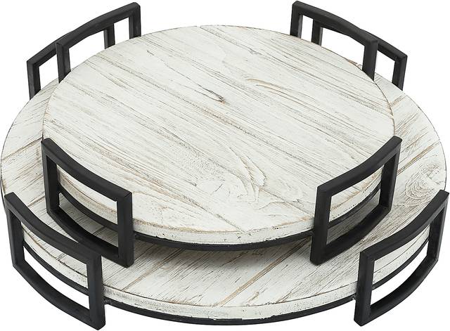 Hinnman Gray Tray, Set of 2 - Thumbnail - Image 2