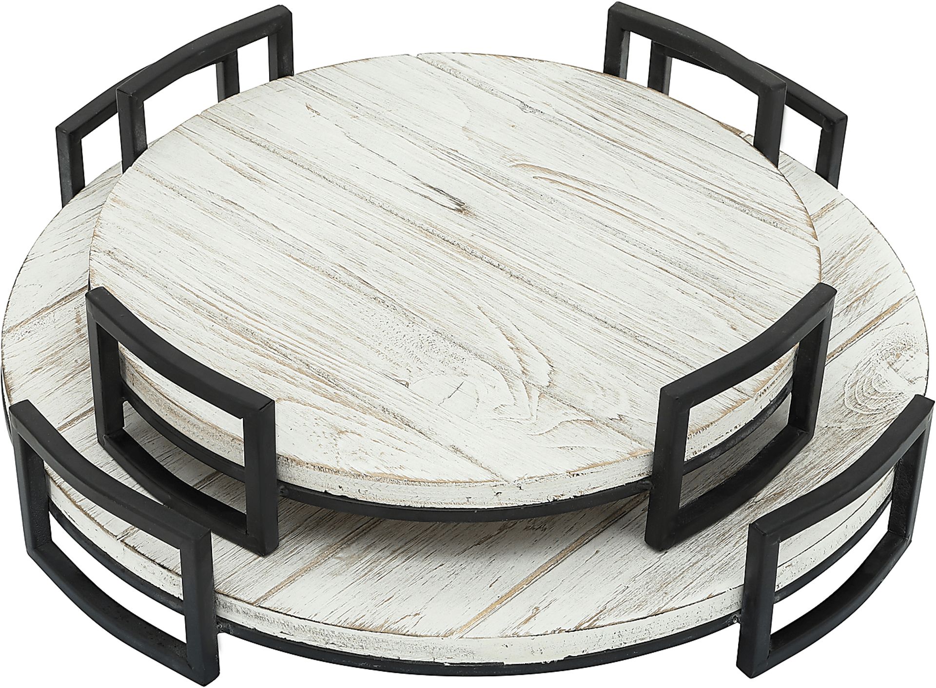 Hinnman Gray Tray, Set of 2 - Image 2