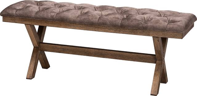 Hinthorne Brown Bench - Thumbnail - Image 1