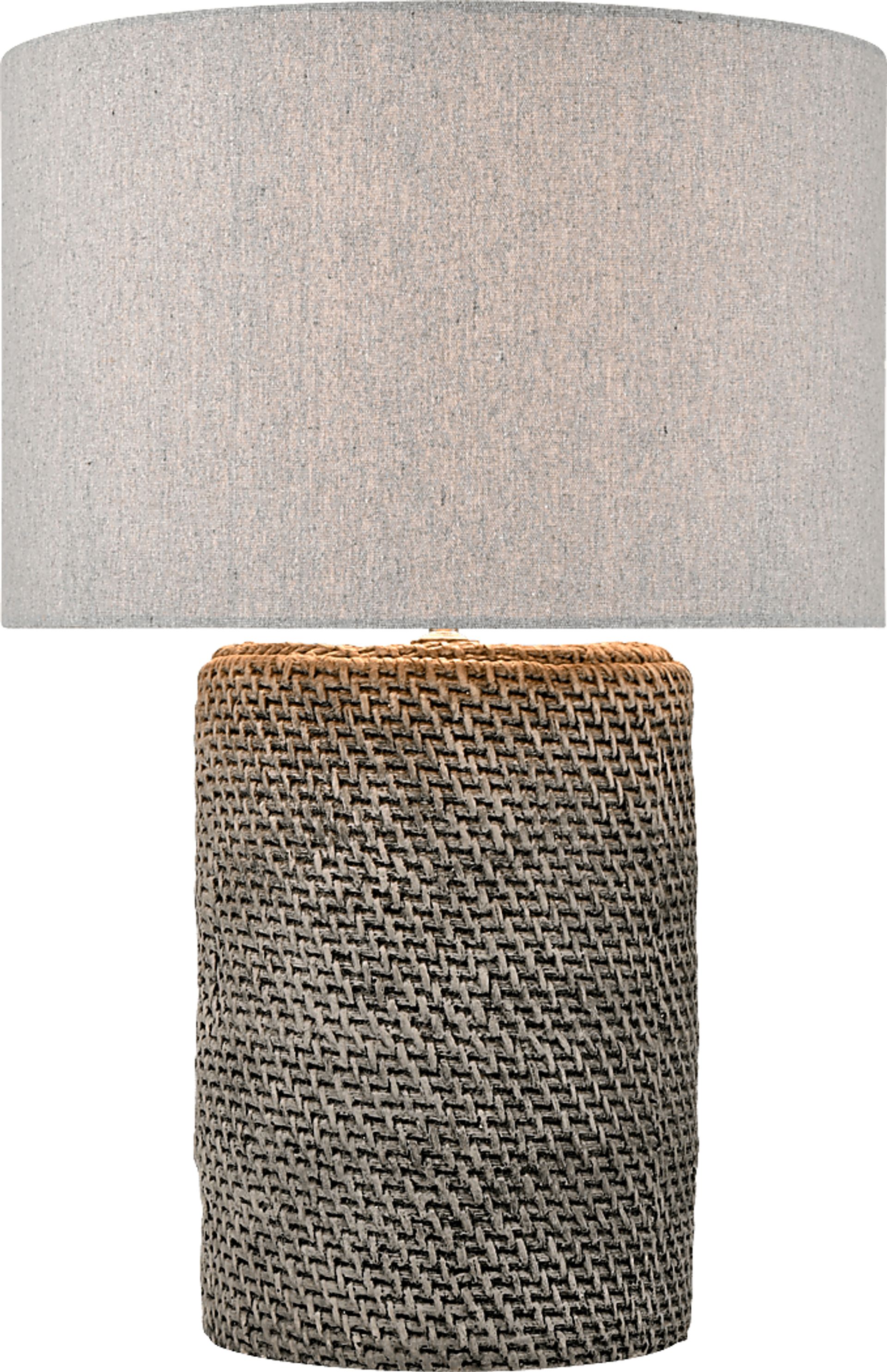Hinton View Gray Lamp - Image 1