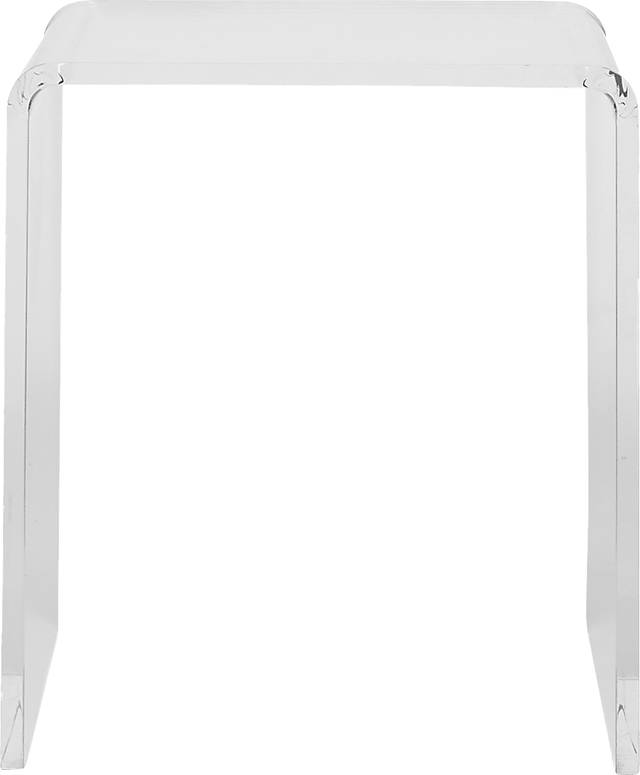Hisega Clear End Table - Thumbnail - Image 3
