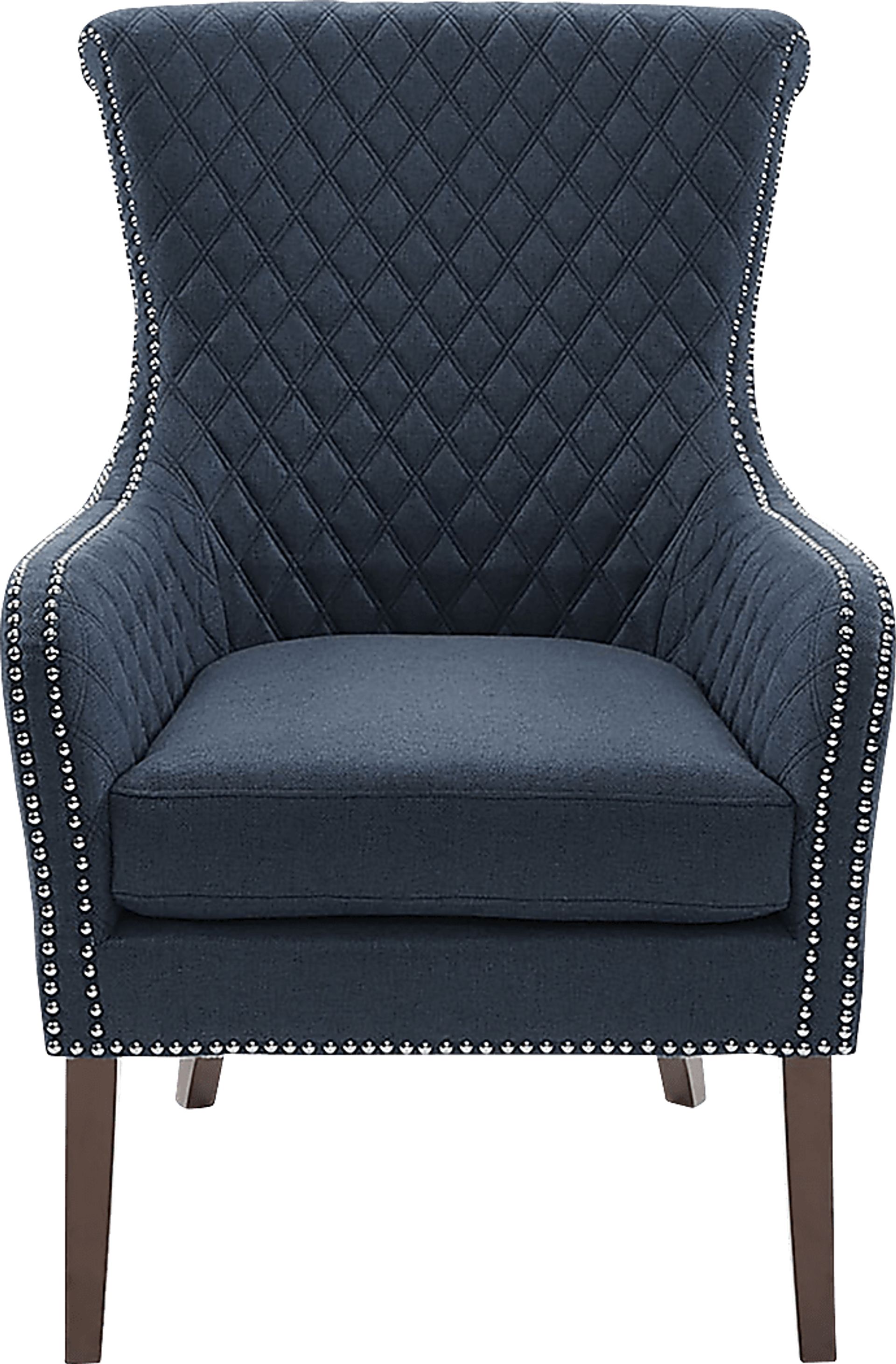 Hisey Blue Accent Chair - Image 3