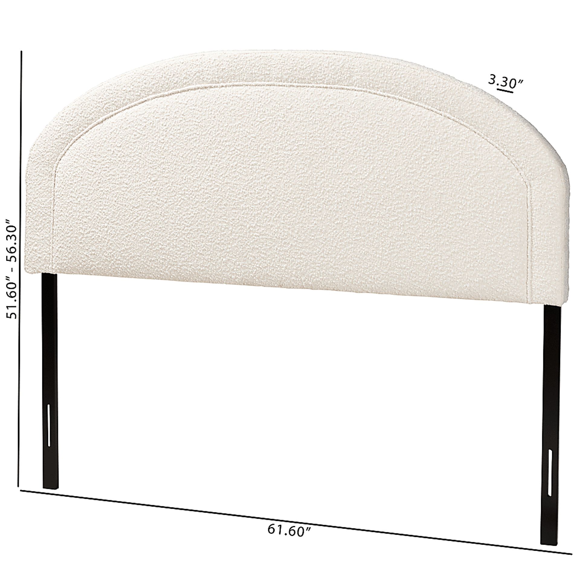 Hislop White Queen Headboard - Image 7
