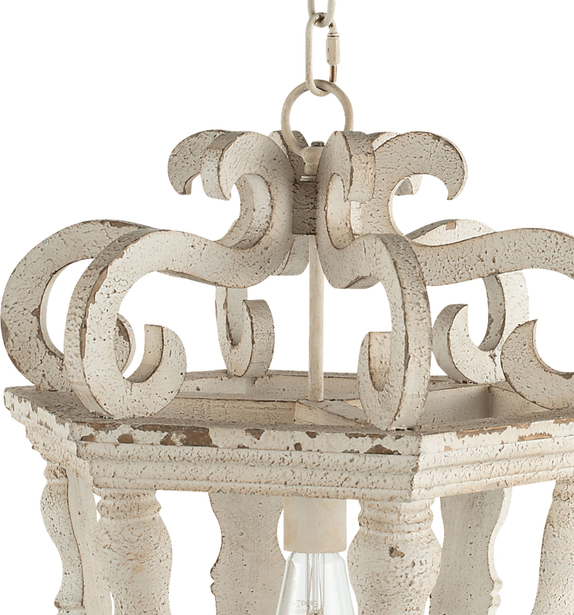 Hobie Avenue Cream Chandelier - Image 5
