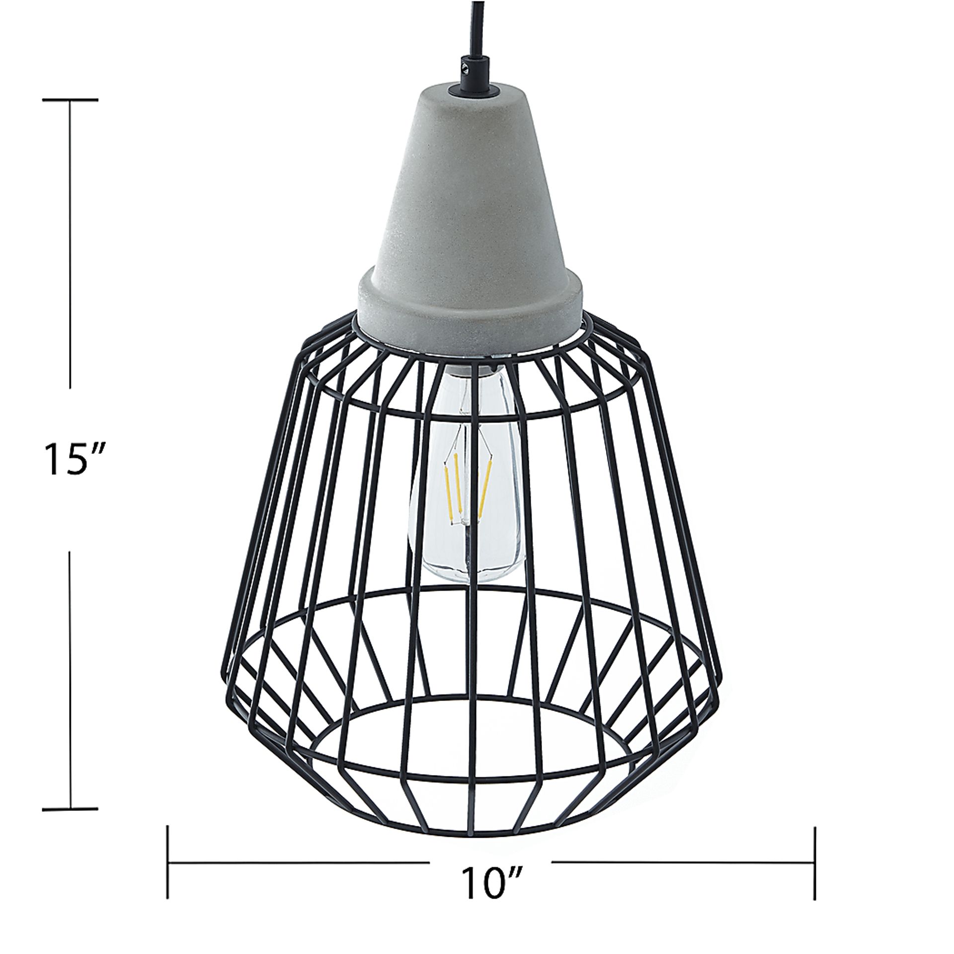 Hobkirk Black Pendant - Image 6