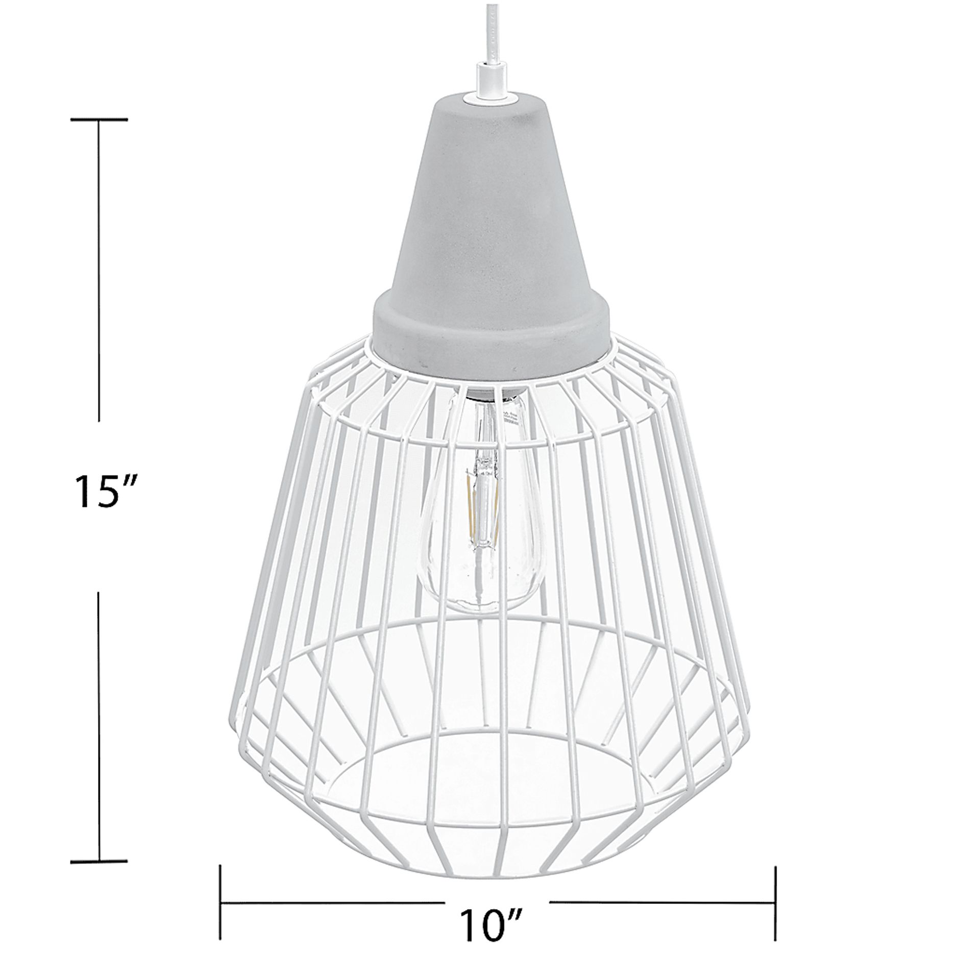 Hobkirk White Pendant - Image 7