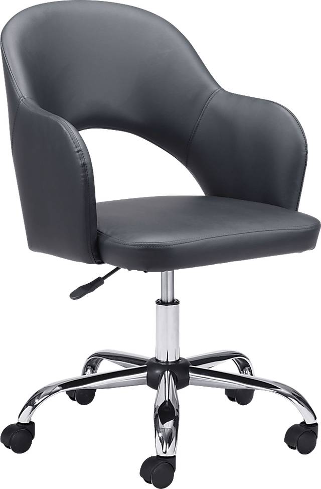 Hockobo Black Office Chair - Thumbnail - Image 1