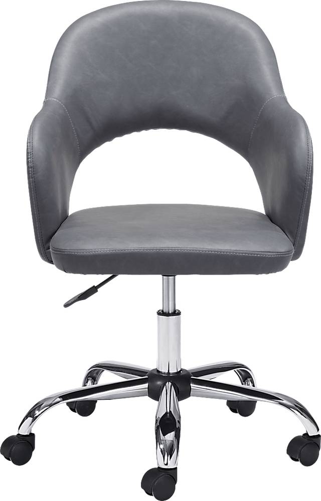Hockobo Gray Office Chair - Thumbnail - Image 3