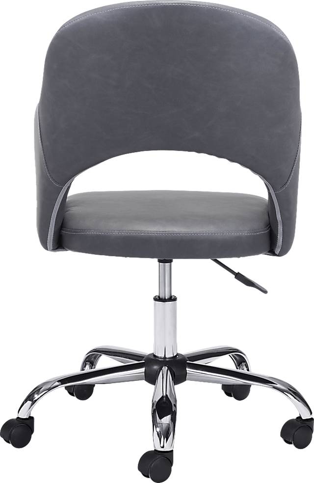 Hockobo Gray Office Chair - Thumbnail - Image 4