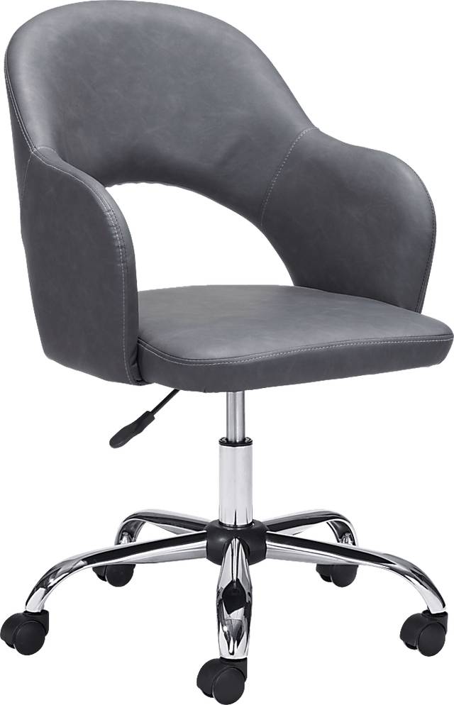 Hockobo Gray Office Chair - Thumbnail - Image 1