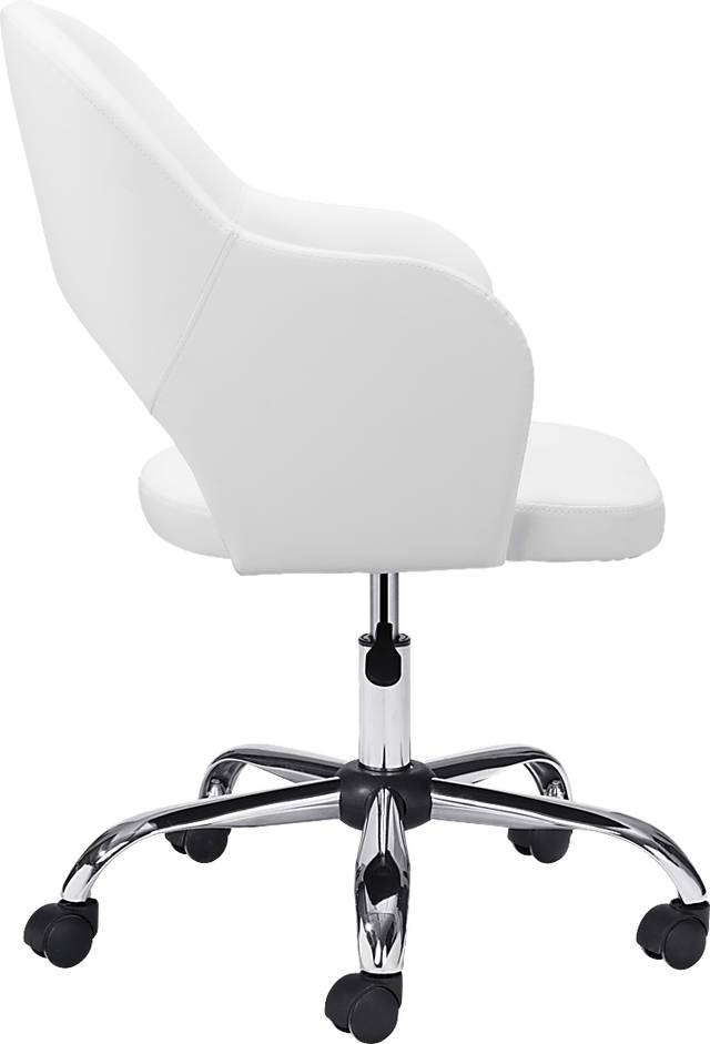 Hockobo White Office Chair - Thumbnail - Image 2