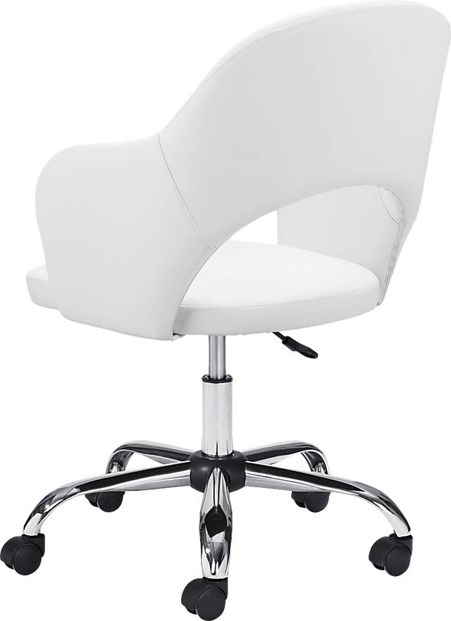 Hockobo White Office Chair - Thumbnail - Image 5