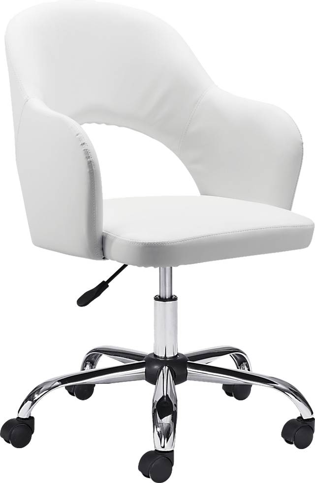 Hockobo White Office Chair - Thumbnail - Image 1