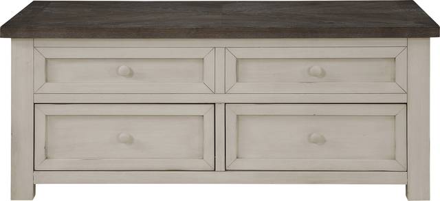 Hoege Cream Lift-Top Cocktail Table - Thumbnail - Image 2