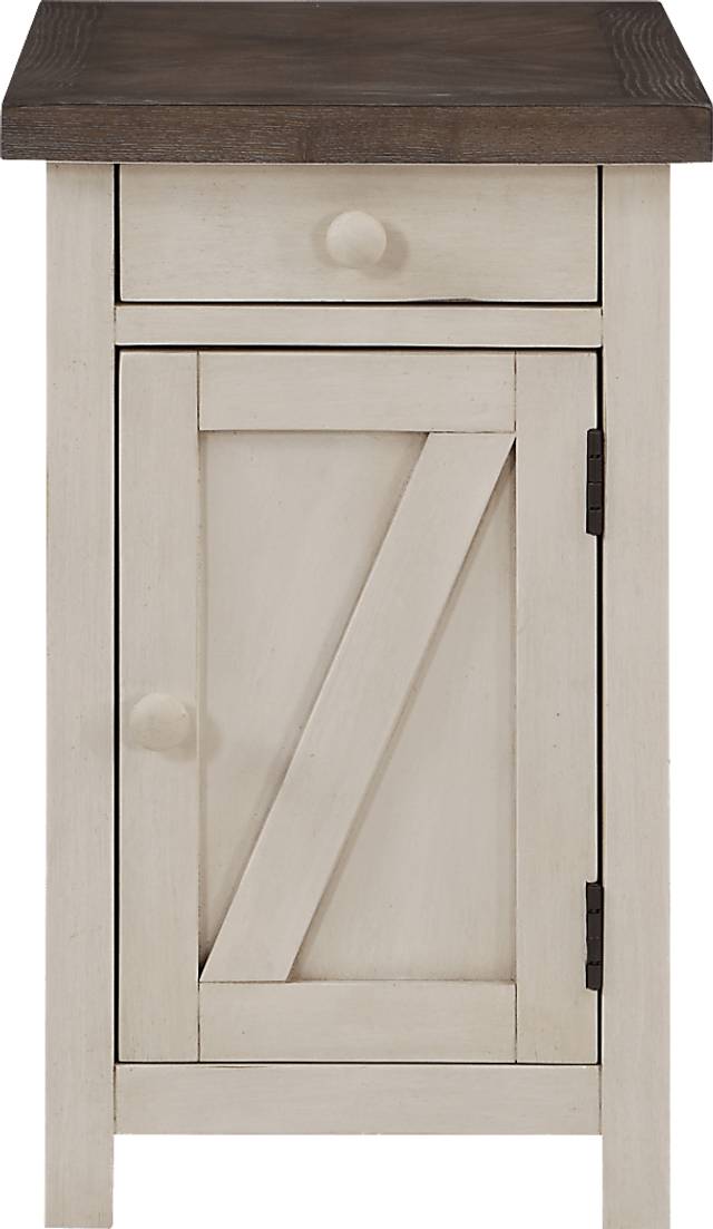 Hoege Cream Side Table - Thumbnail - Image 2