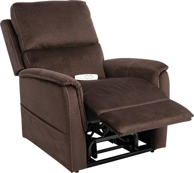 Hogont Brown Power Lift Chair - Thumbnail - Image 1