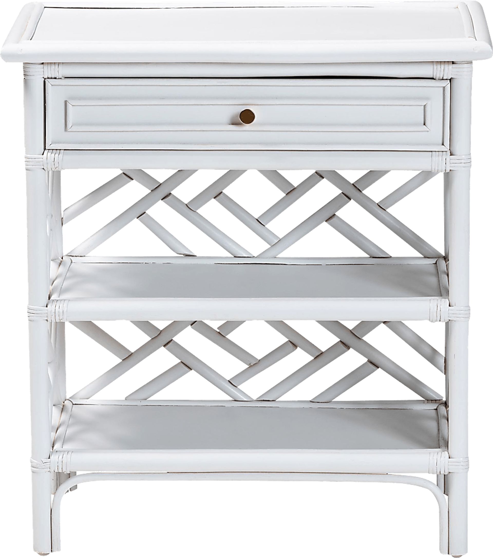 Hogpoly White Nightstand - Image 4