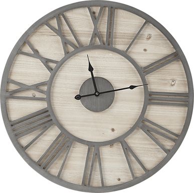 Hogurity Natural Wall Clock