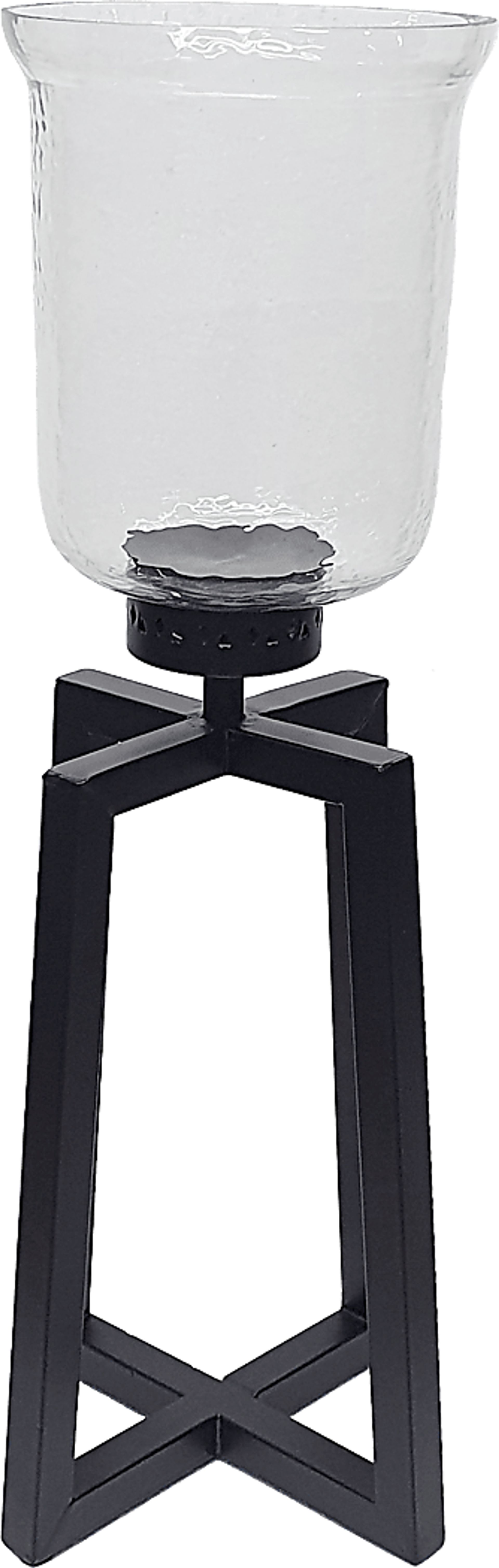 Hoharro Black Large Candle Holder - Image 1