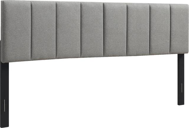 Hokuao Light Gray King Headboard - Thumbnail - Image 1