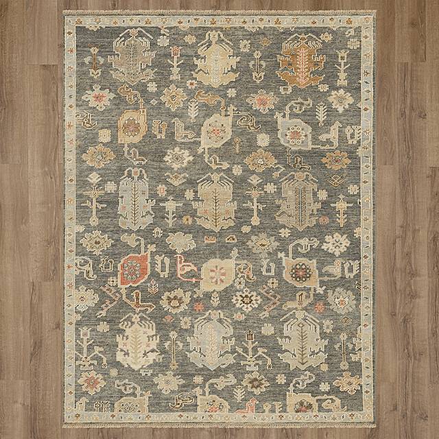 Holbard Gray 6' x 9' Rug - Thumbnail - Image 8